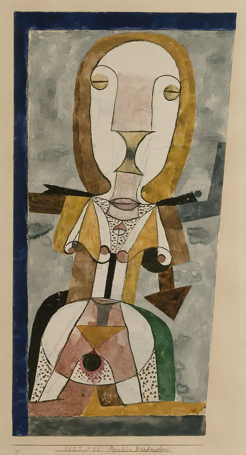 Popular Wall Painting Paul Klee